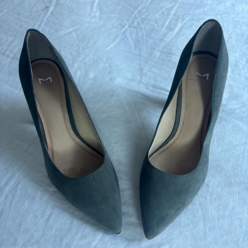 Marc Fisher Dark Gray Heels